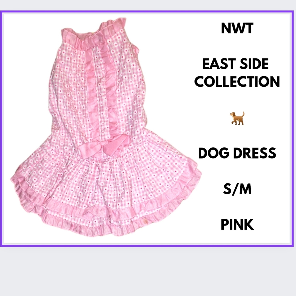 🔥NWT/EAST SIDE COLLECTION  DOG 🐕 DRESS  S/M